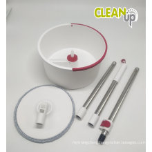 New Cleaning Mop Hand Free Mop Set Microfiber Flat Mop